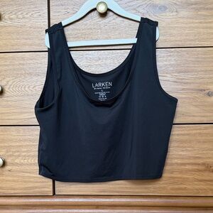 LARKEN X Black Nursing Pumping Bra